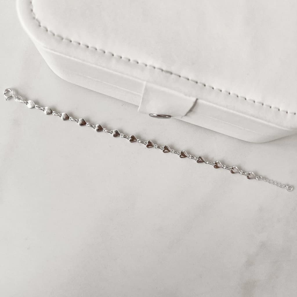 Pulseira Entremeios Coração - imagem 1